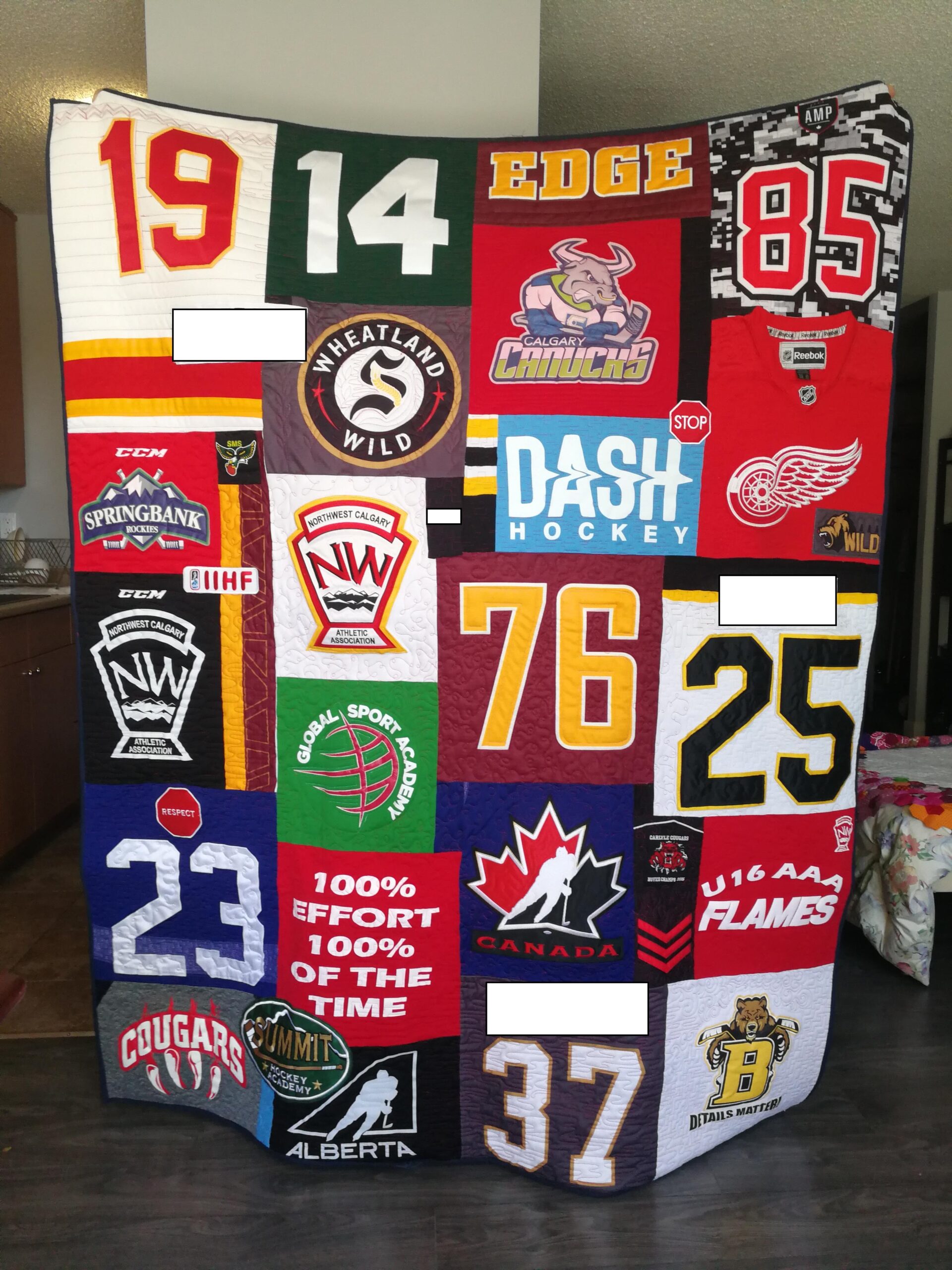 Hockey Quilt